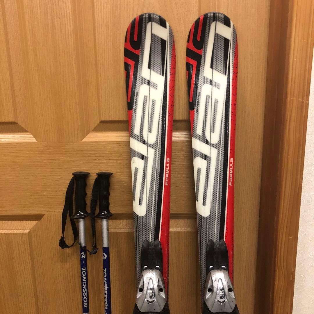 Head Formula スキー 130cm 赤/黒 スキーセット