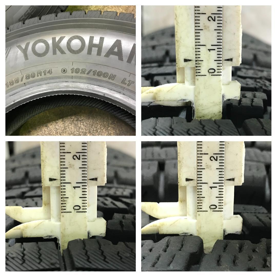 3 YOKOHAMA iG91 185/80R14 LT 4本 スタッドレス