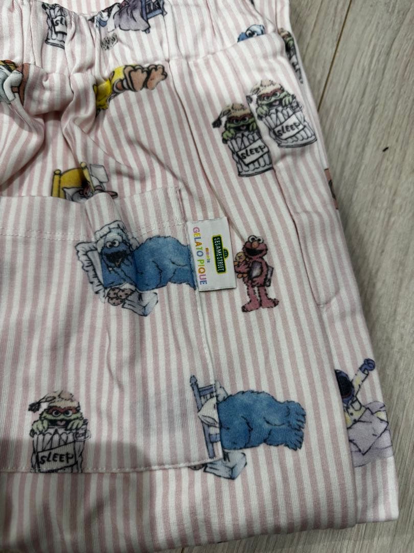 GELATO PIQUE セサミストリート ルームウェア 長袖 ラスト1点