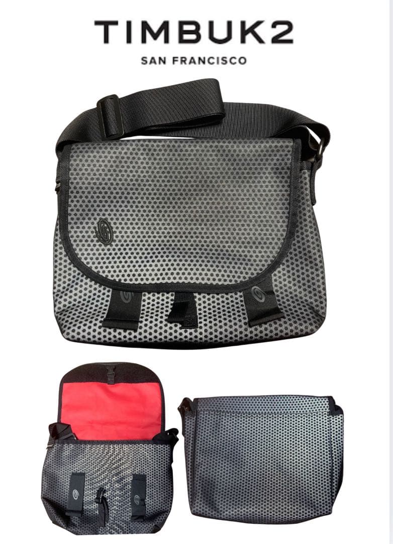 【美品】TIMBUK2 ティンバックツー メッセンジャーバッグ 黒　XS