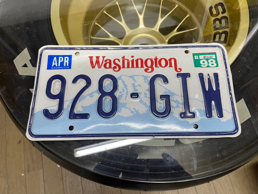 ワシントン　看板