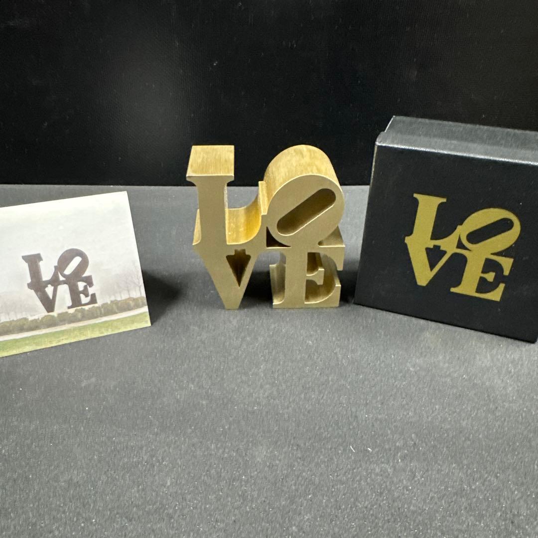 ロバート・インディアナLOVE　ペーパーウェイト　Robert Indiana