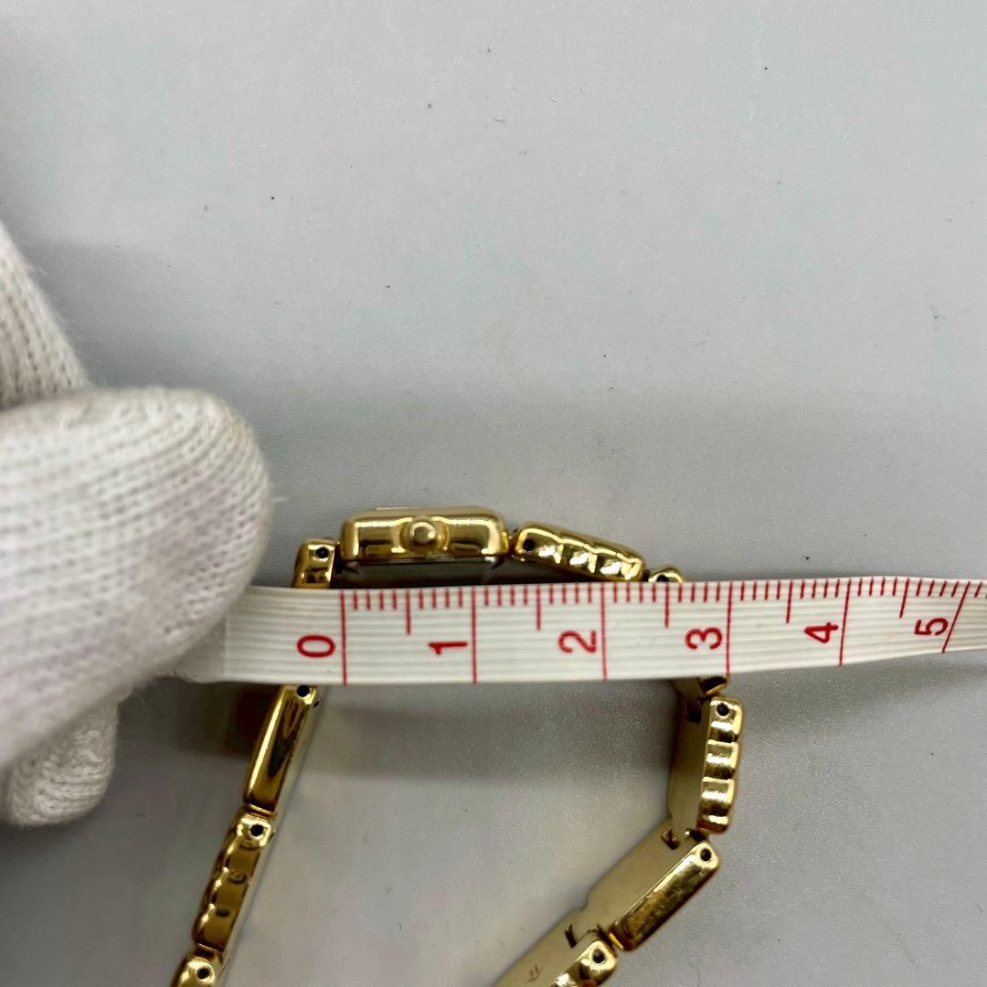 新品電池✨️SEIKO 腕時計 スクエア ゴールド クオーツ