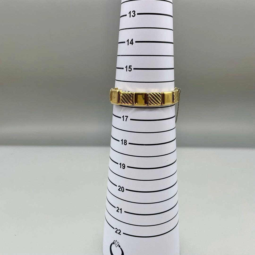 新品電池✨️SEIKO 腕時計 スクエア ゴールド クオーツ