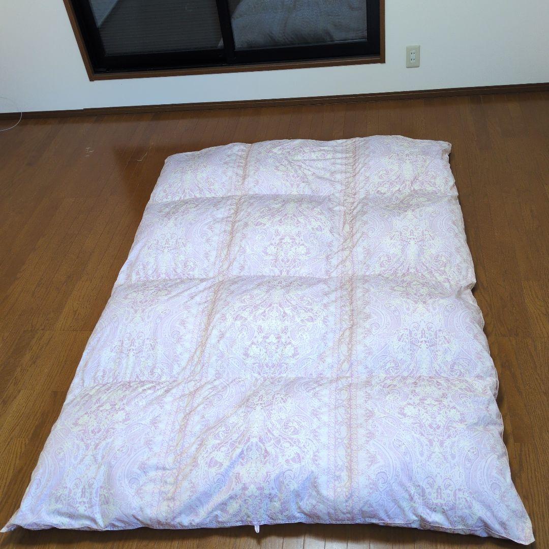 ★本日11月30日 日曜日のみの限定価格★ 西川★ 羽毛掛け布団 シングルロング