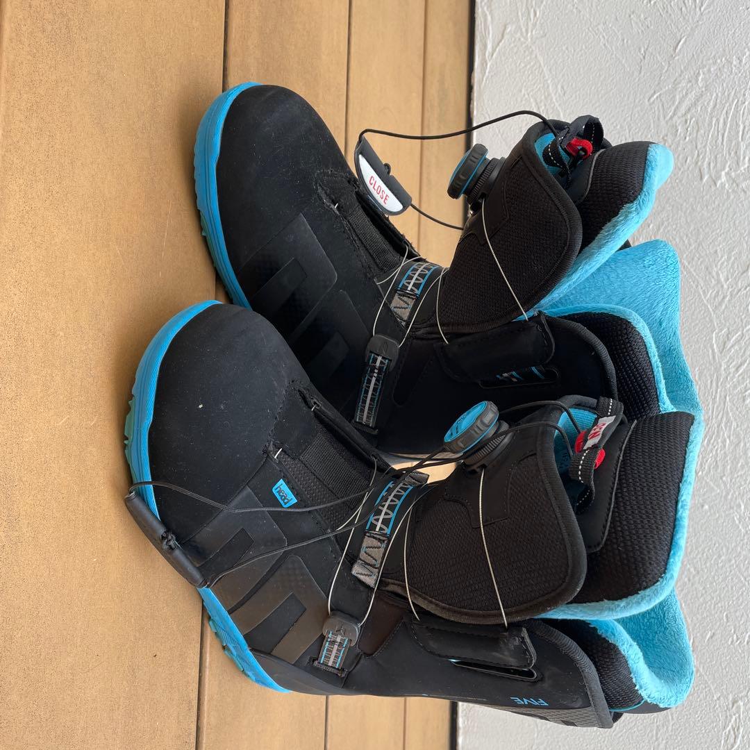 FIVE スノーボードブーツ ブラック/ブルー