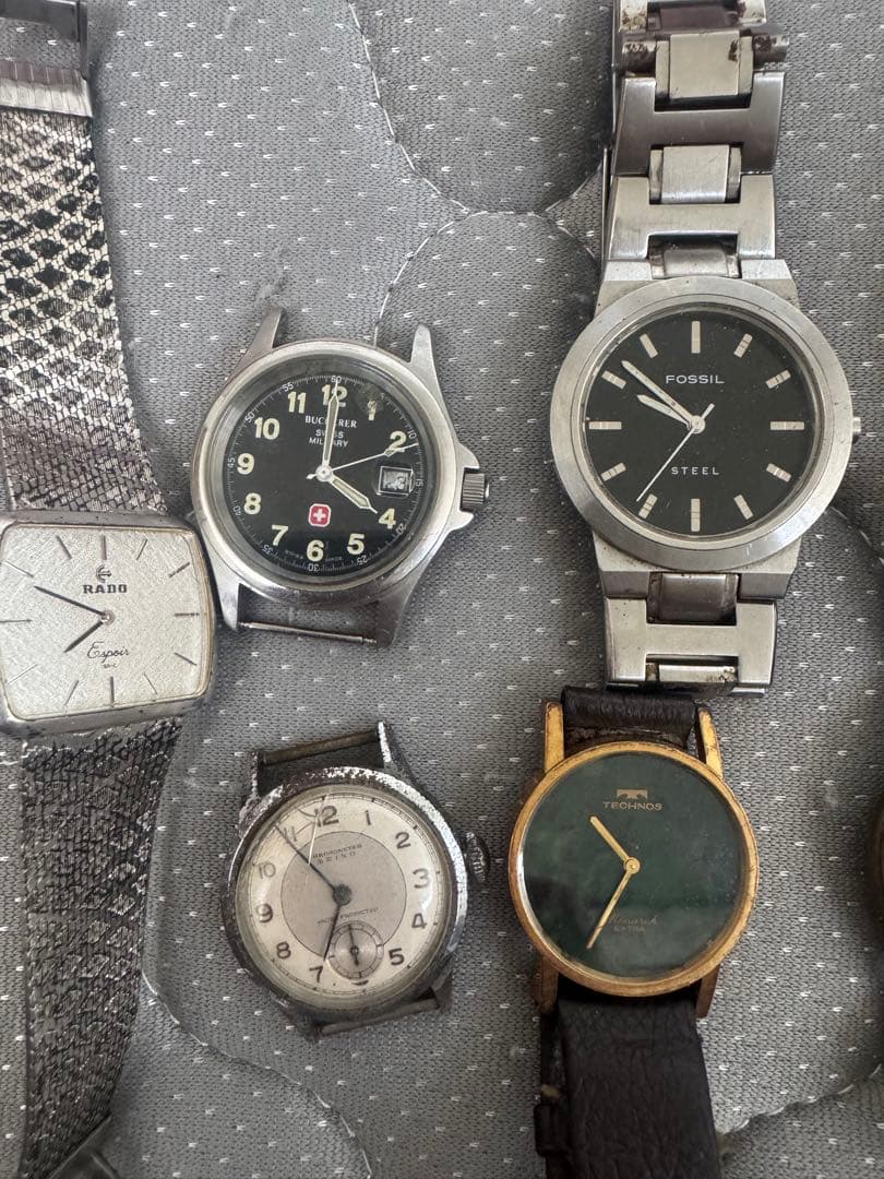 メンズ腕時計セット11点 seiko citizen rado technos