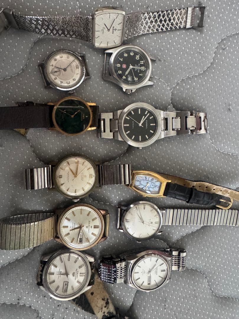 メンズ腕時計セット11点 seiko citizen rado technos