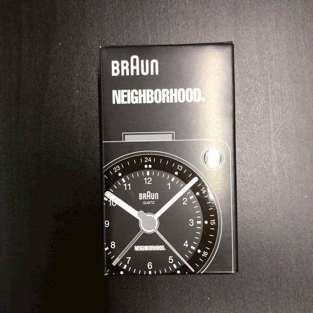 BRAUN NH X BRAUN . BC02X ブラック 置時計