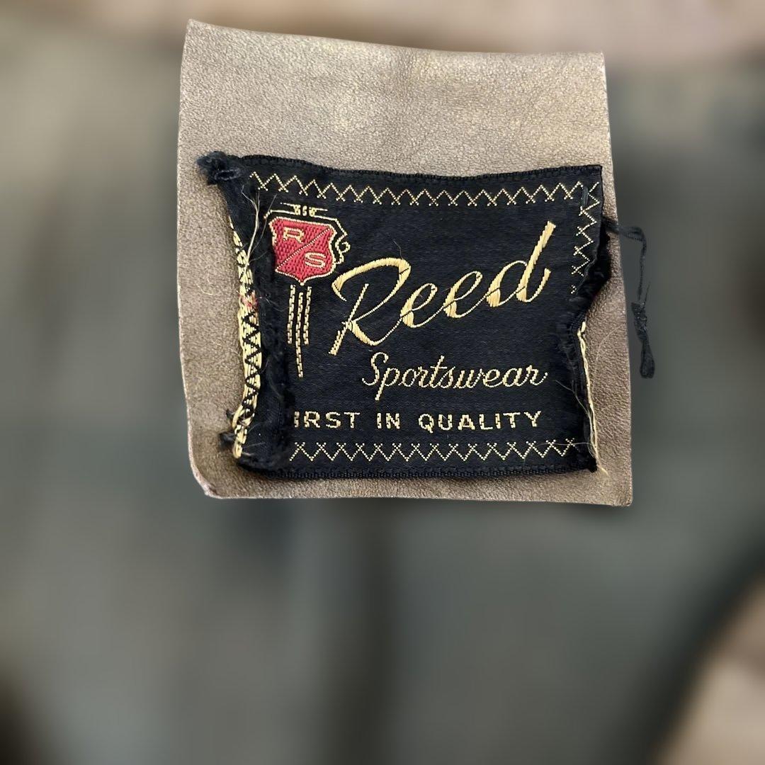 60’s ヴィンテージ レザートラッカージャケット 短丈 開襟 ブラウン 古着