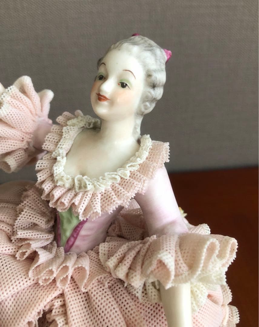 アイリッシュドレスデン　レースドール　難あり