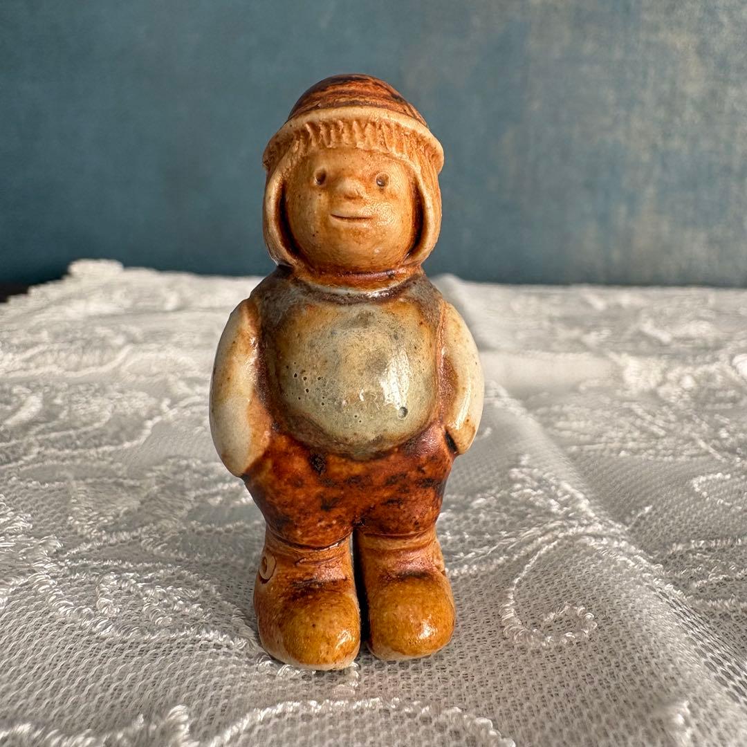 Rutebo Turgubbe ルーテボ 幸運の男の子のフィギュリン