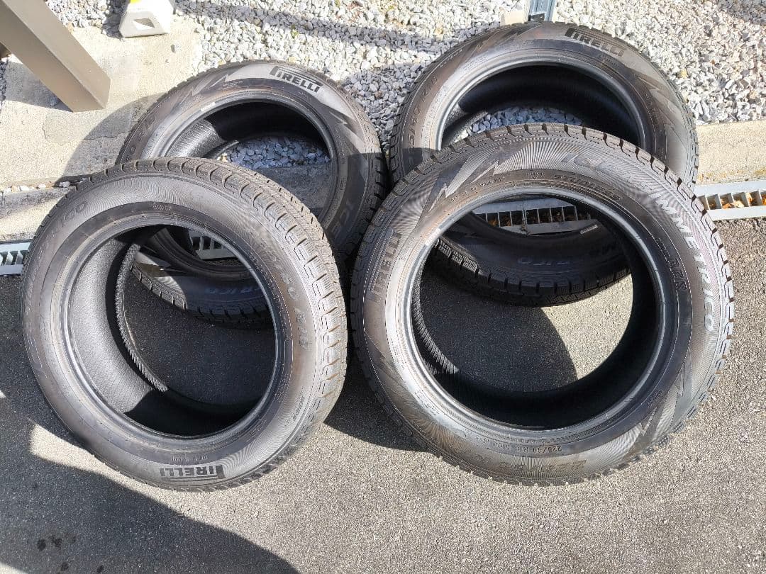 ピレリアイスアシンメトリコ225/60R18 4本セット6mm