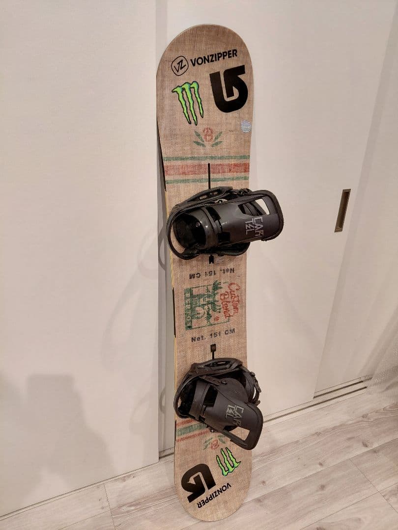 BURTON CUSTOM TWIN 151＋CARTEL EST M　セット