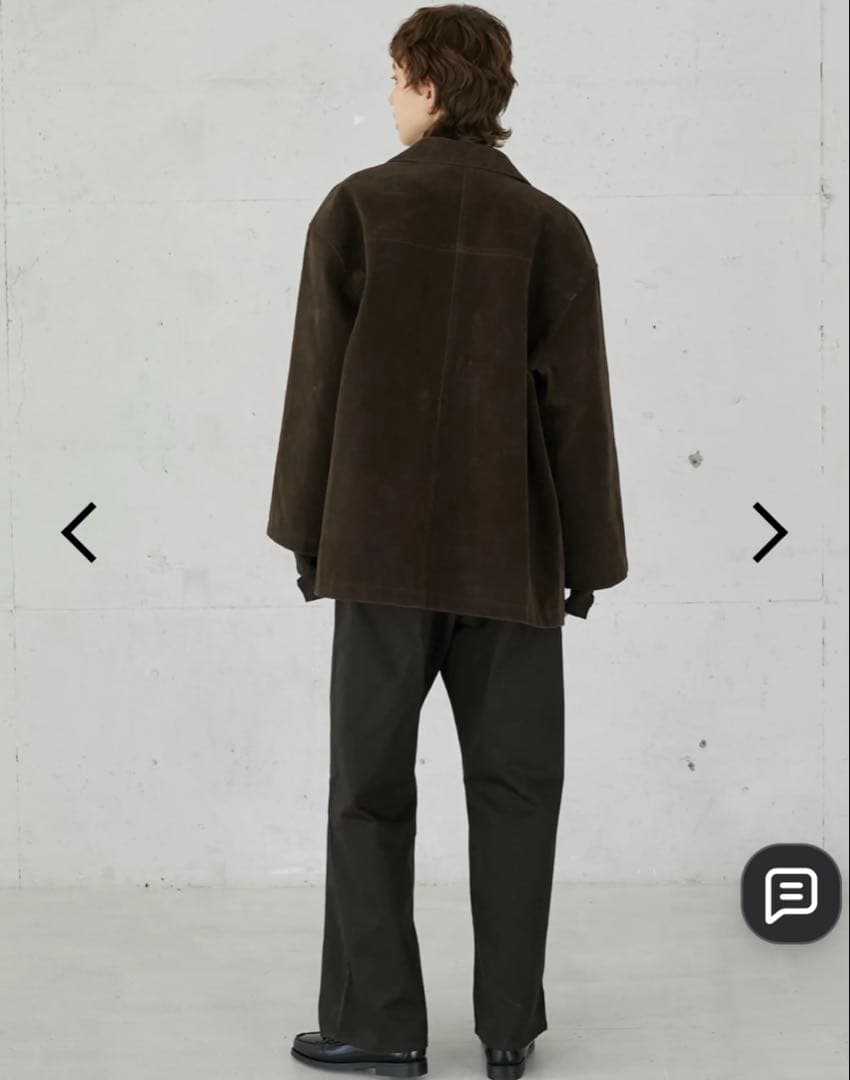 ラポドゥジェム eco suede coverall