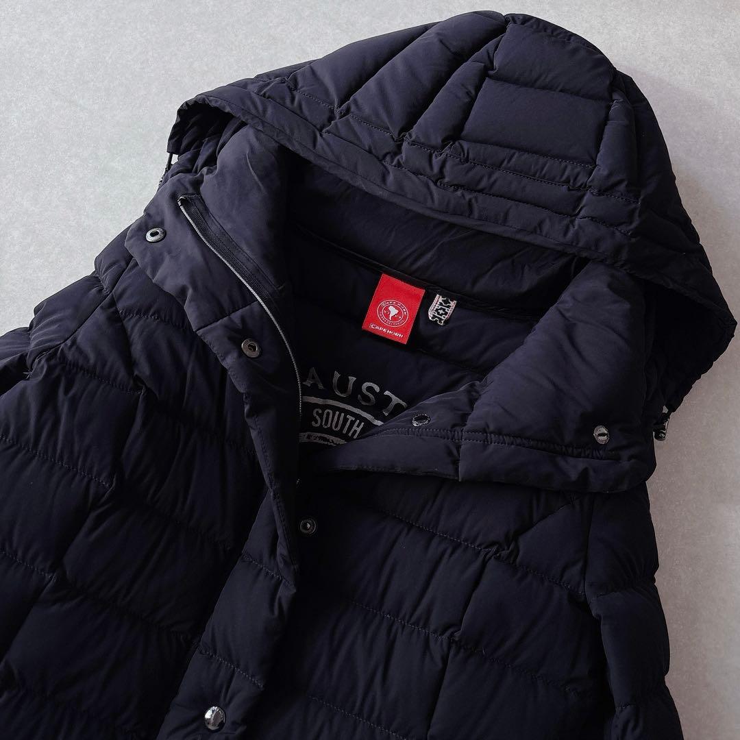 美品★CAPE HORN｜SANTACRUZ ロングダウン ブラック 42