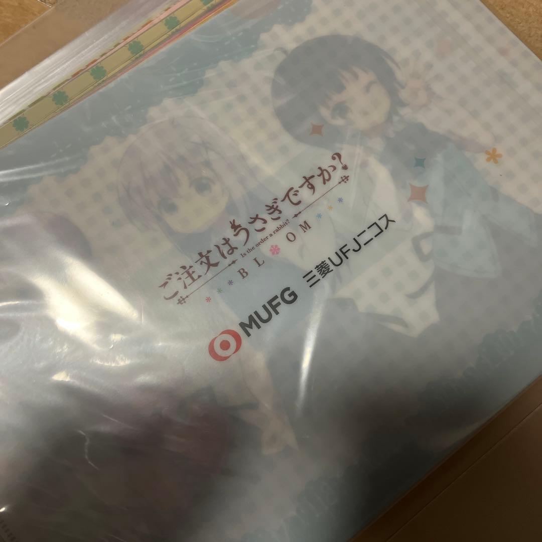ごちうさ 120枚セット クリアファイル クリアファイルホルダー付き