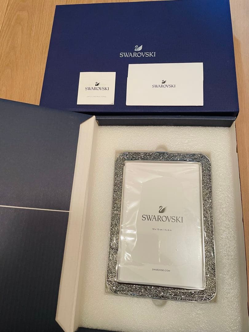 【新品未使用】SWAROVSKI スワロフスキー フォトフレーム 写真立て