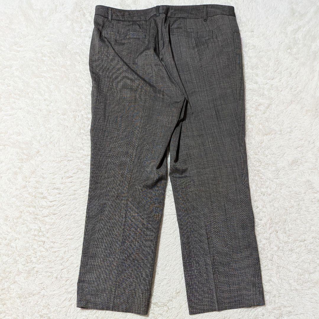 ニューヨーカー シルク混 スーツ セットアップ 洗える 4L チャコールグレー