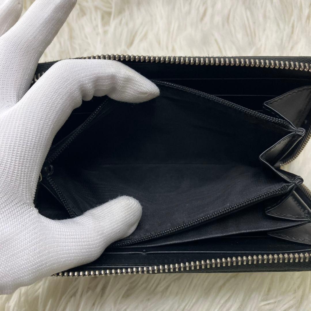 未使用級✨グッチ　長財布　ラウンドファスナー 虎　タイガー　メンズ