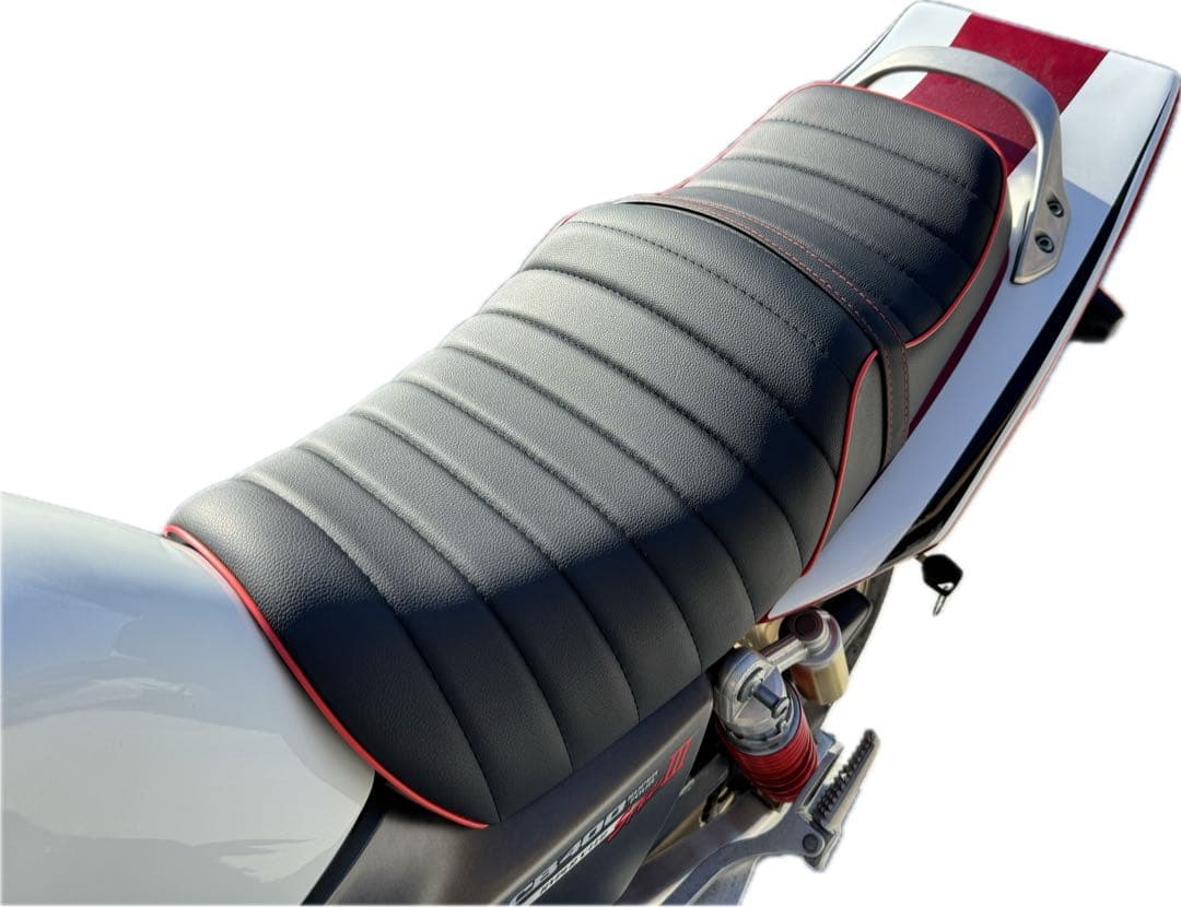 cb400sf タックロールシート nc39 nc42 高密度ウレタン　赤