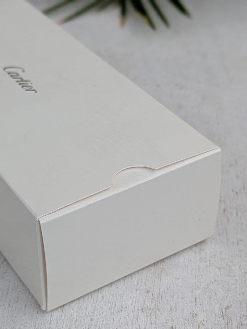 Cartier カルティエ ボールペン空箱セットホワイト 外箱・内箱・冊子付き