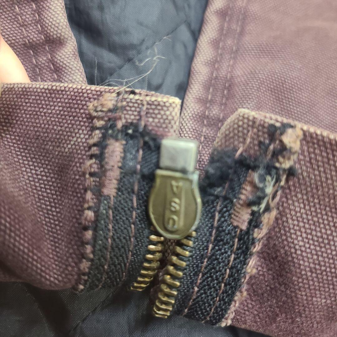 Carhartt バーガンディ アクティブパーカー アメリカ製