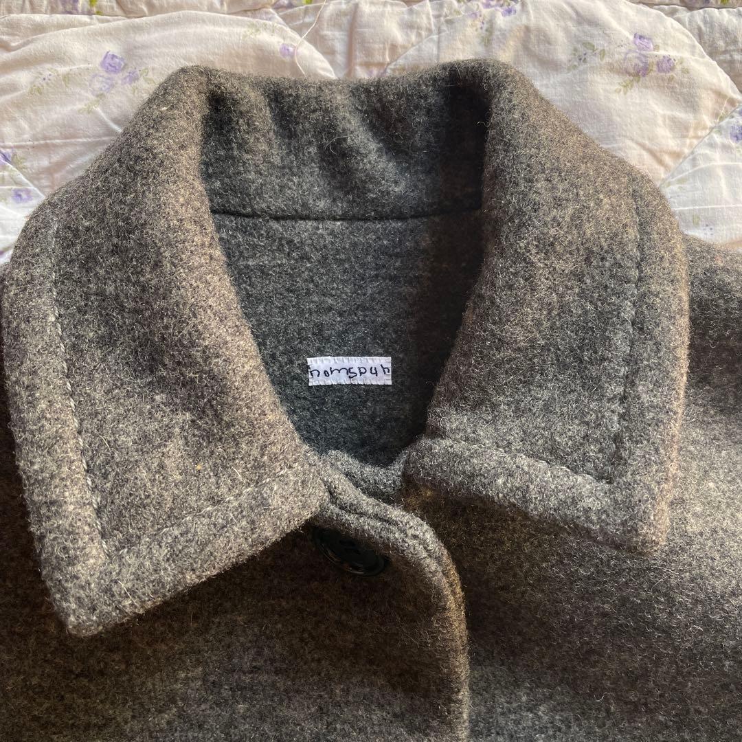 homspun ウール チェスターコート