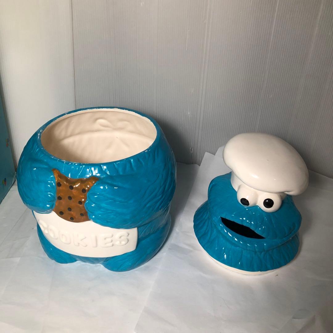 セサミストリート クッキーモンスター クッキー　小物入れ