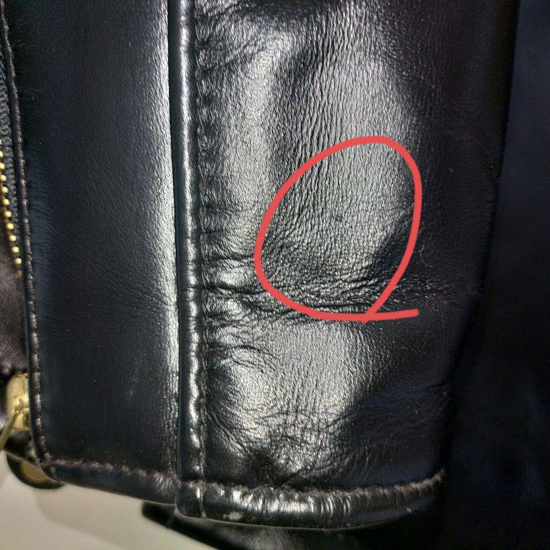 schott 689H 　ショット　シングルライダース　ホースハイド　サイズ36