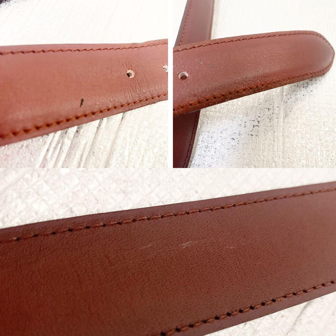 Cartier カルティエ　ベルト　ボルドー　ゴールド