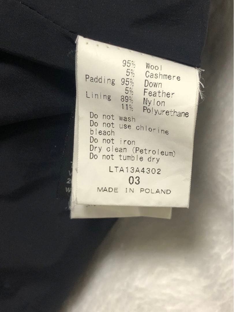 専用 正規品 TATRAS(タトラス) / ダウンジャケット 上質 カシミヤ