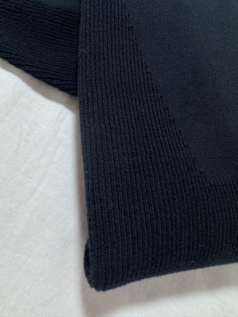 FRAMeWORK コットンハリヌキハーフジッププルオーバー