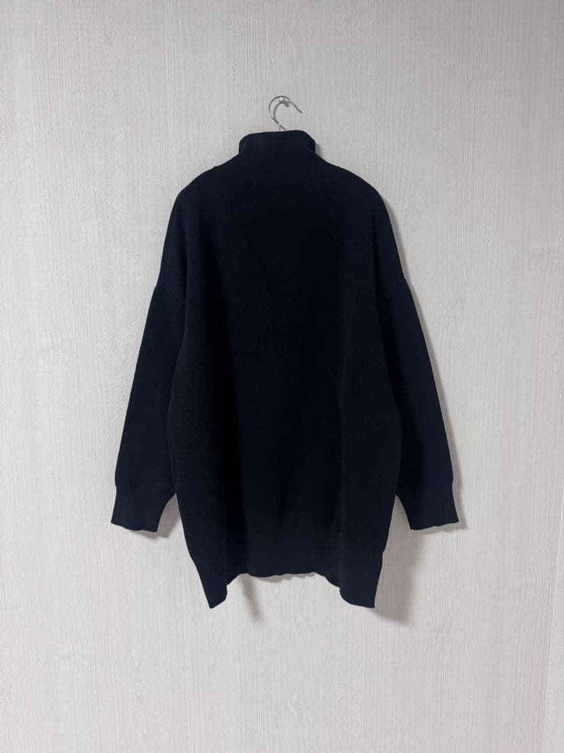 FRAMeWORK コットンハリヌキハーフジッププルオーバー