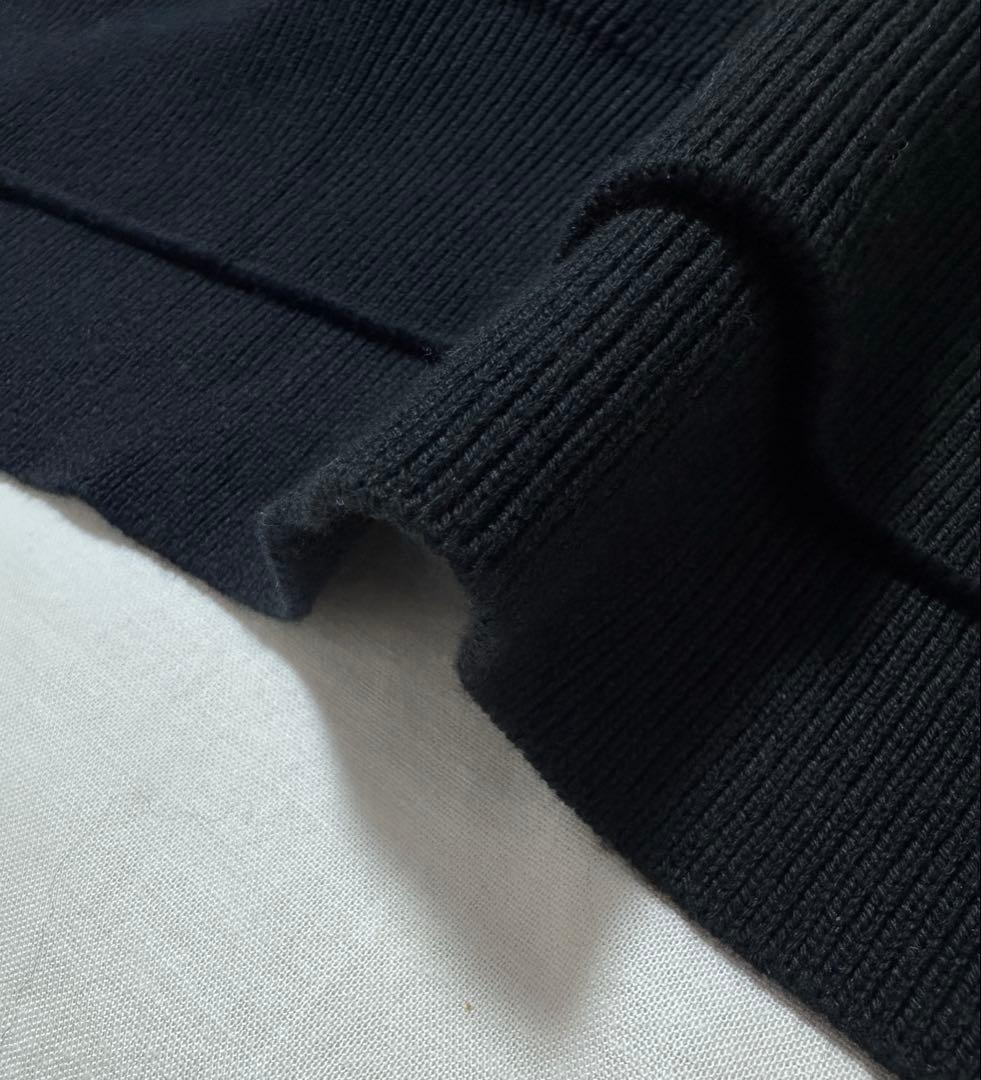 FRAMeWORK コットンハリヌキハーフジッププルオーバー