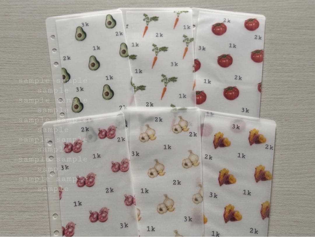 【No.07】1,800円 A6 バインダー saving リフィル