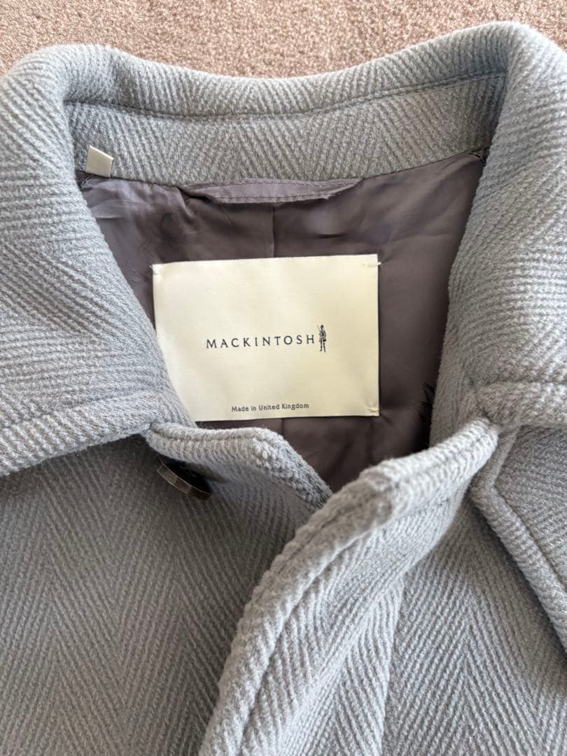 MACKINTOSH グレー チェスターコート　36