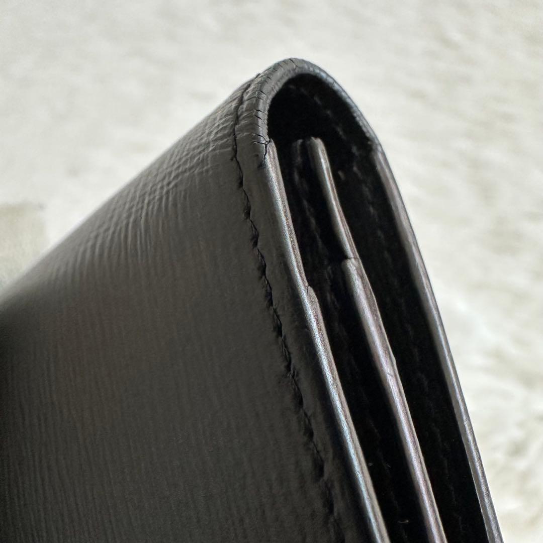 良品✨ モンブラン 財布 長財布 札入れ 小銭入れ ロングウォレット 黒 レザー