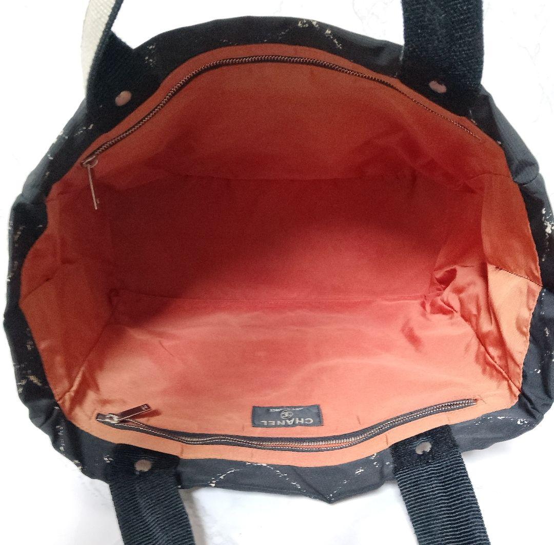 フォロー割専用CHANEL シャネル トラベルライン トートバッグ ブラック