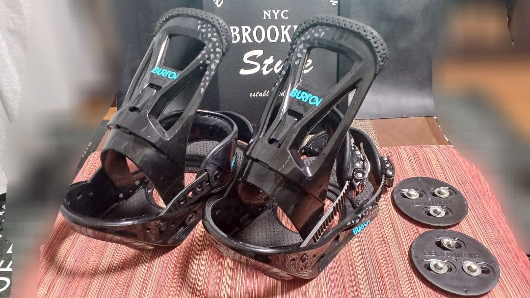 BURTON スノーボードビンディング ブラック