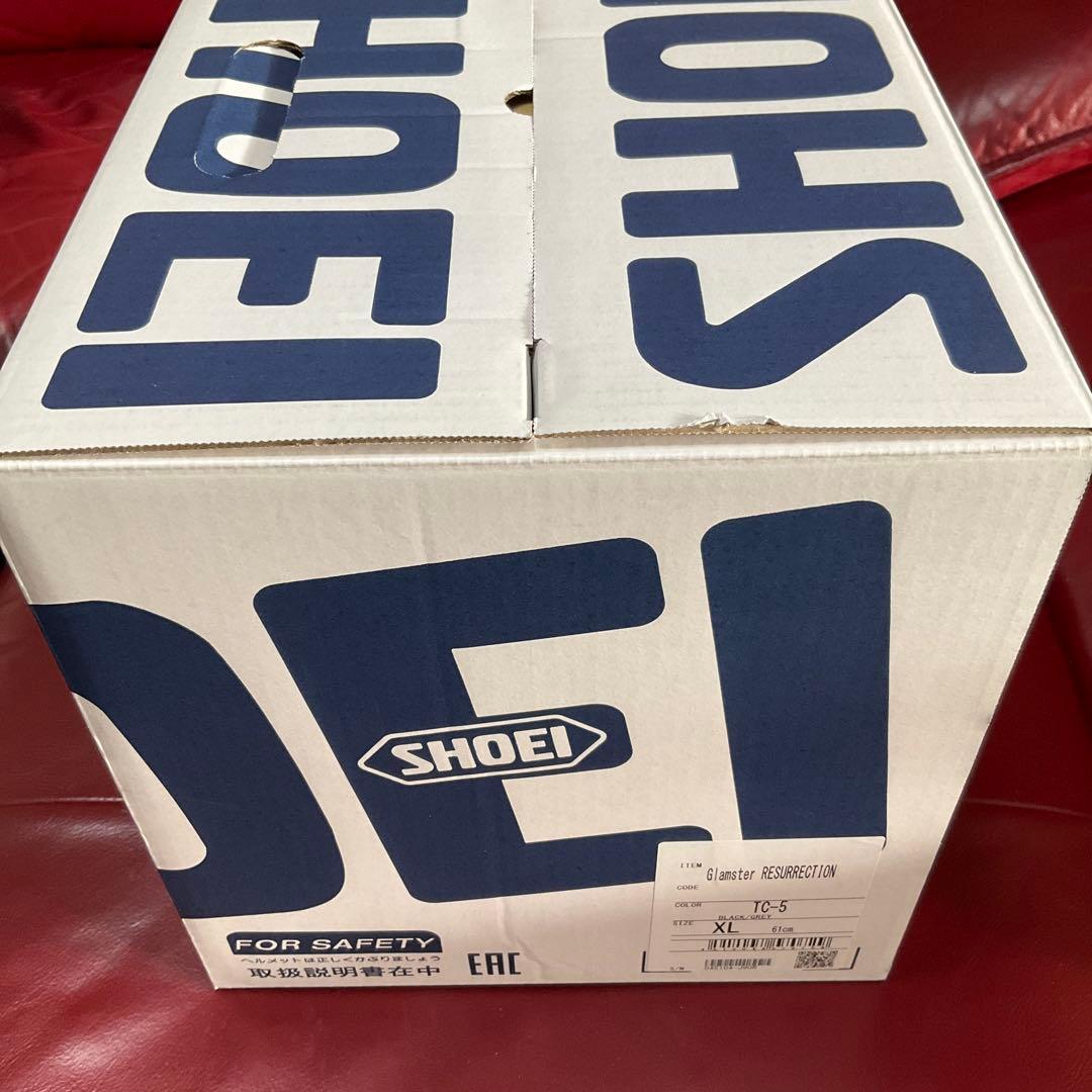 SHOEI glamster TC-5 ブラックグレイXL