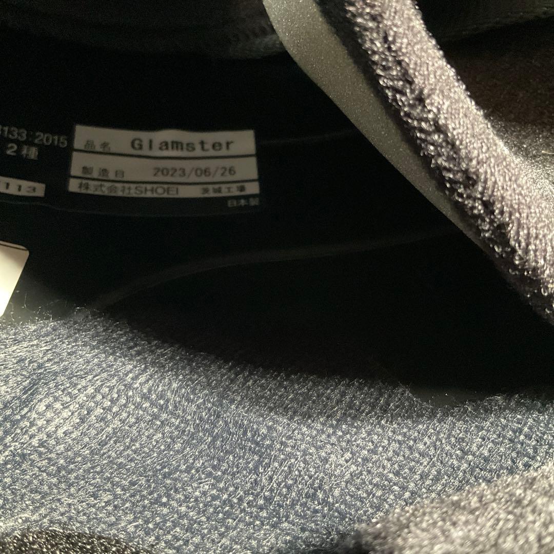 SHOEI glamster TC-5 ブラックグレイXL