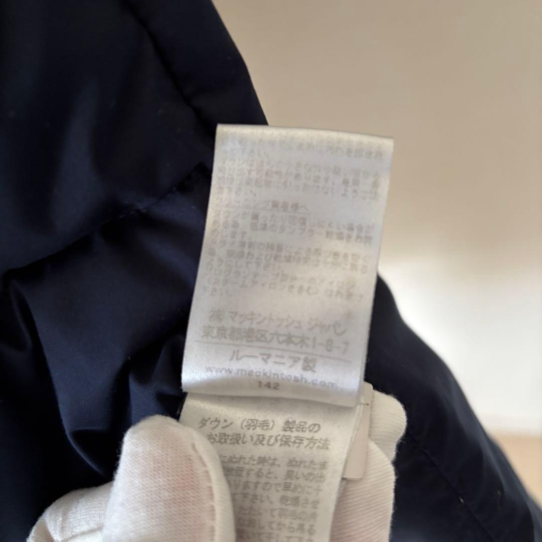 フォロー割引済み/MACKINTOSH ANNAN ファー付 ロングダウンコート