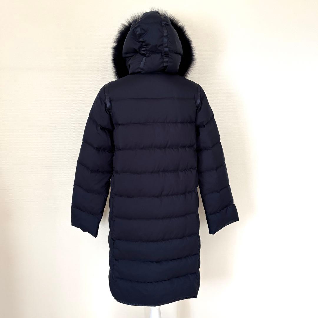 フォロー割引済み/MACKINTOSH ANNAN ファー付 ロングダウンコート