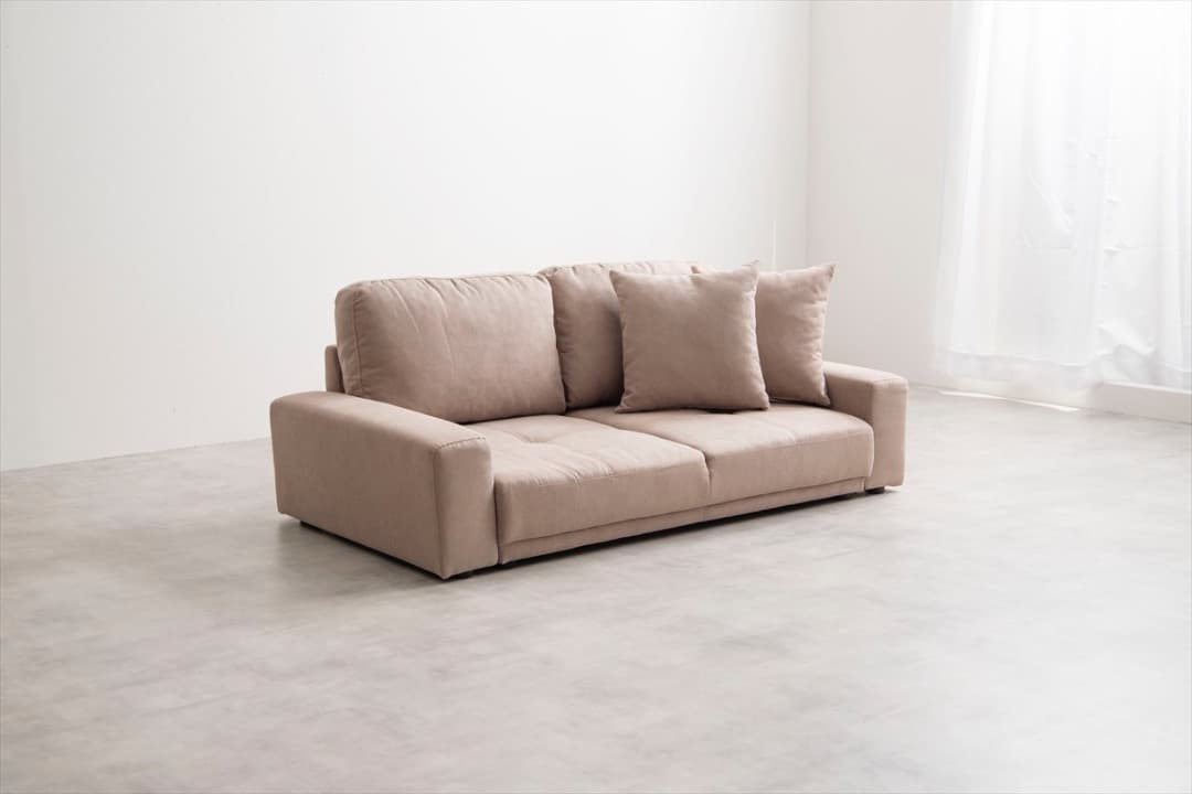 【送料無料】Lottie 2人掛けローソファ ウレタン 高品質 椅子