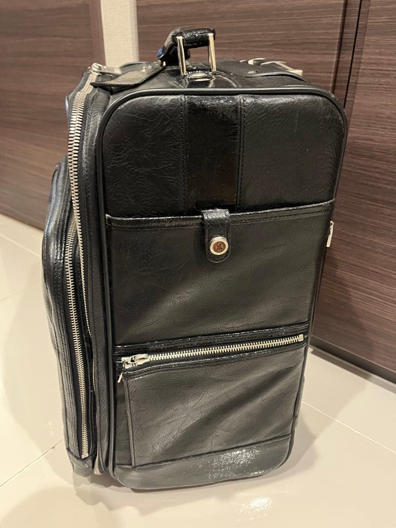 【マスターピースVINTERKS 】レザー キャリーケース トラベル バッグ