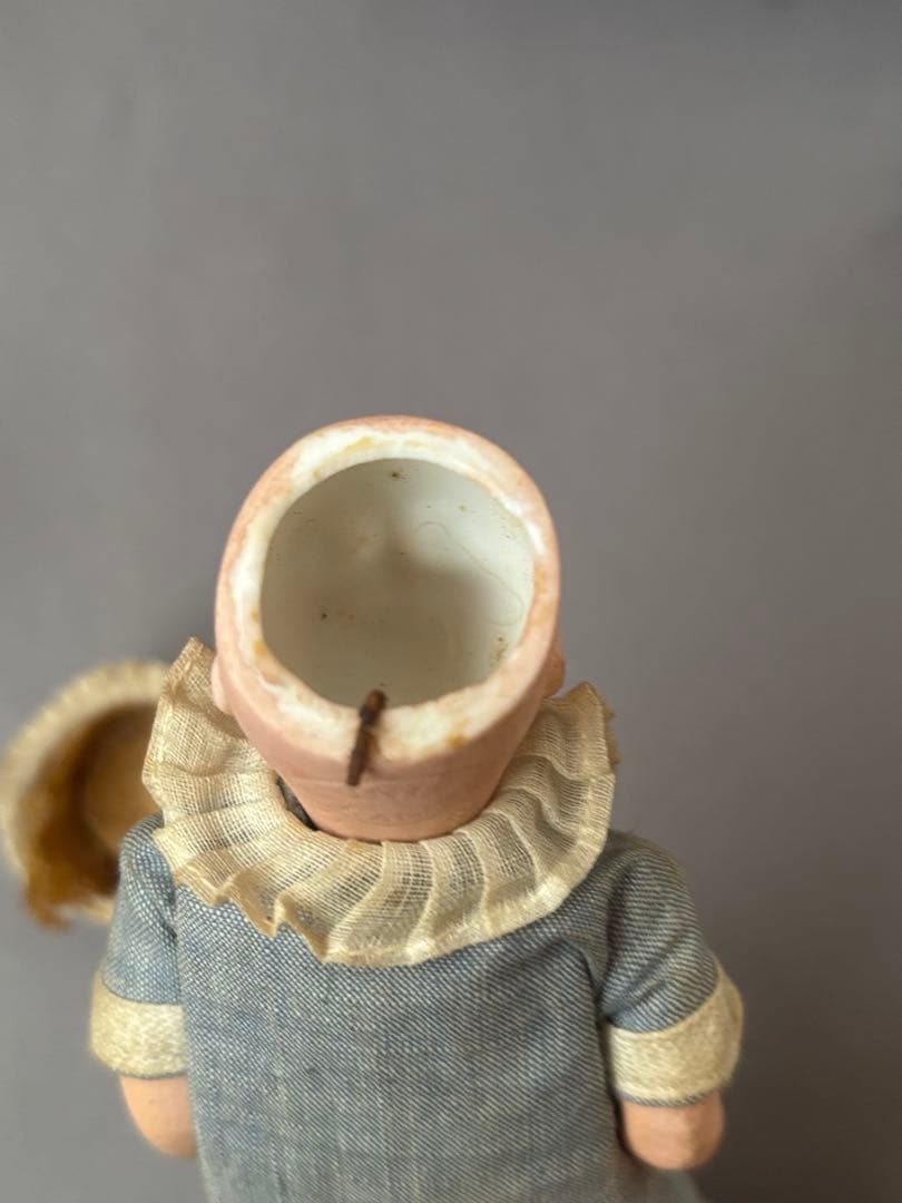 アンティーク ビスクドール ドールハウスドール Unis France