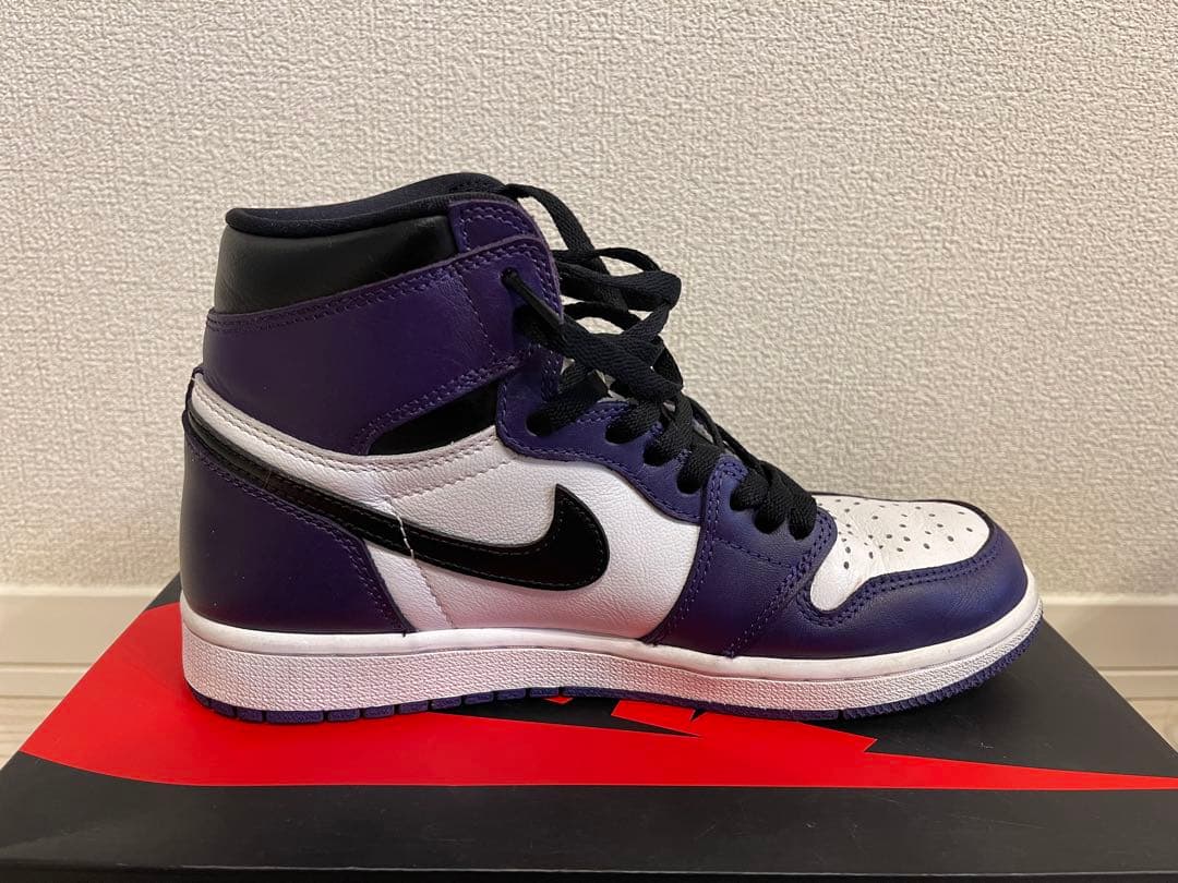Nike Air Jordan 1 コートパープル/ホワイト/ブラック