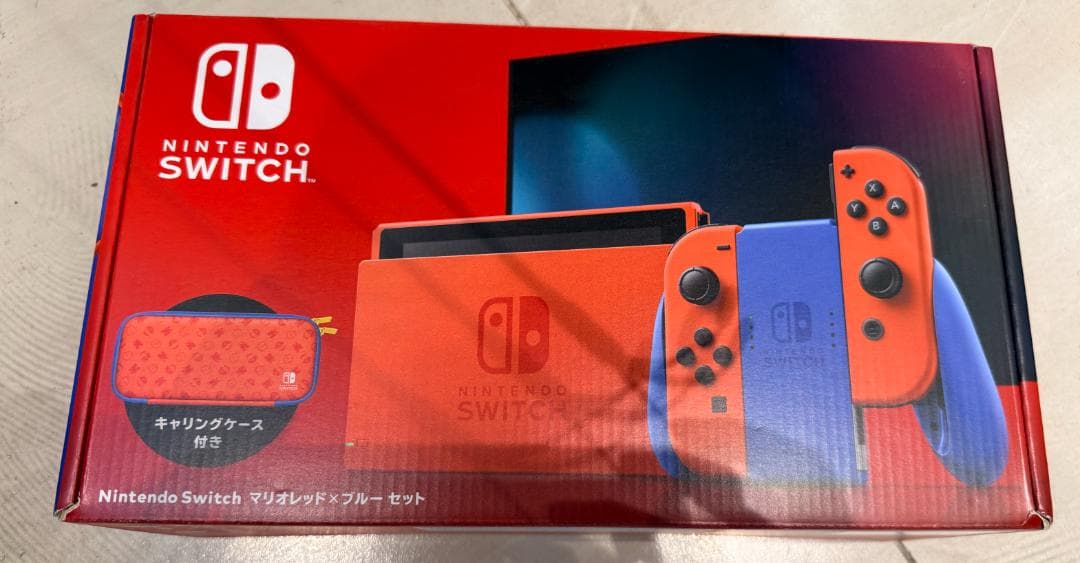 新品未使用 Nintendo Switch マリオレッド