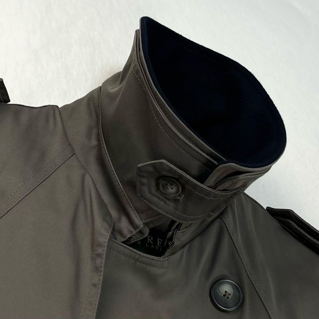 極希少 フルセット ラルフローレン トレンチコート キルティングライナー 34